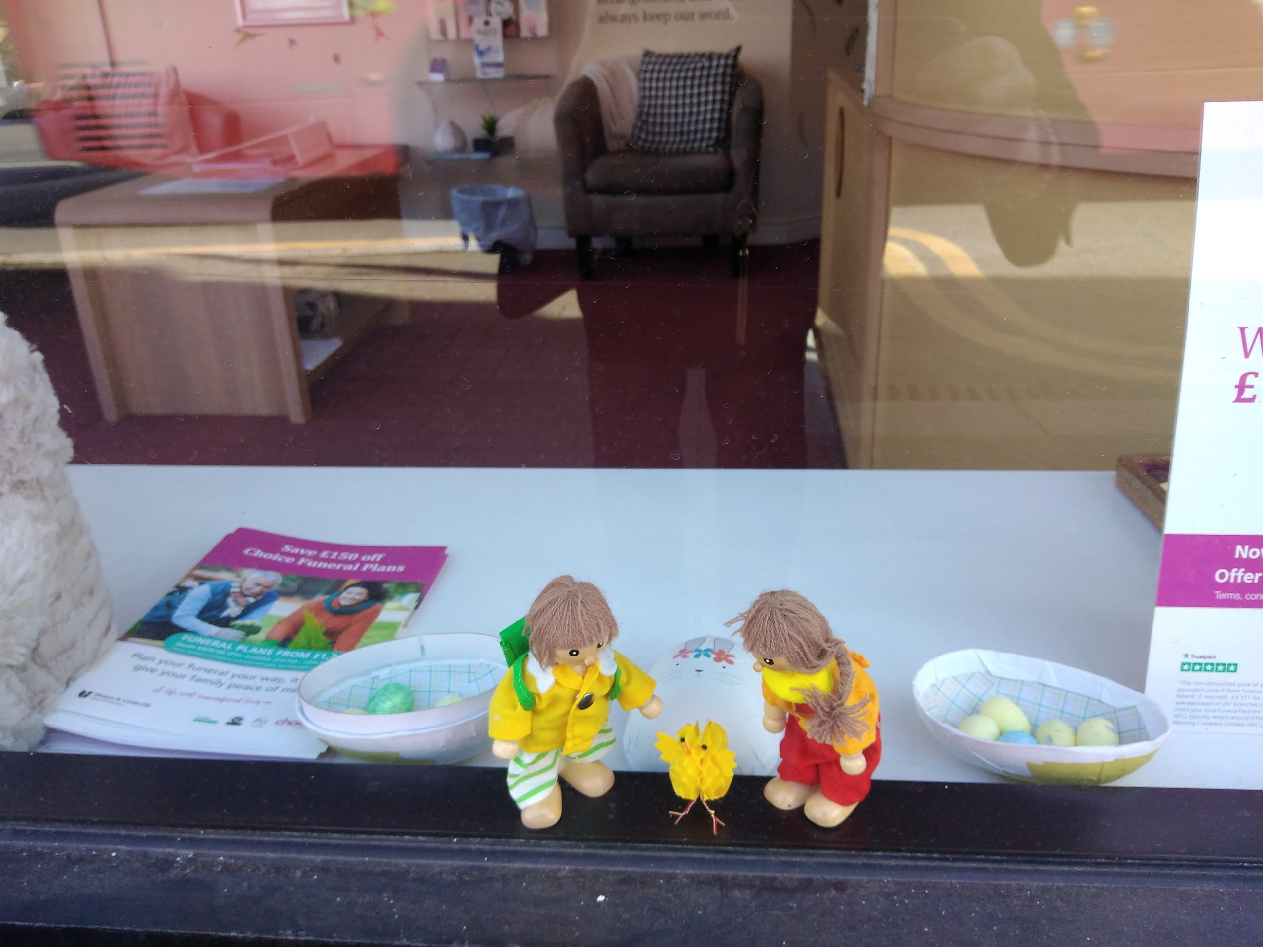 Delightful Easter Window Display